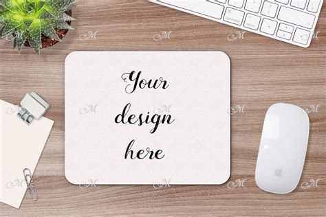 Download Mouse Pad Mockup 2-in-1. PSD JPEG